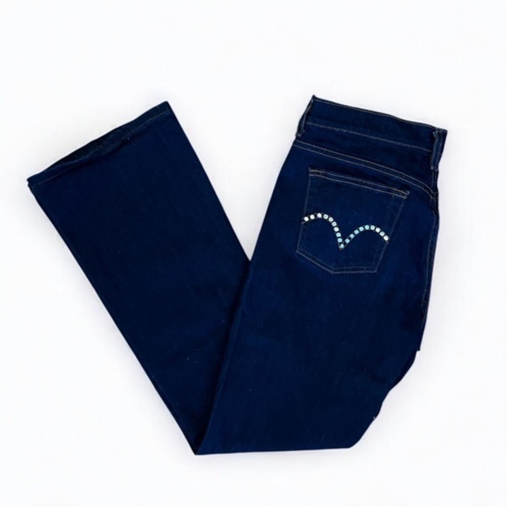 Bedazzled Dark Wash Levi Jeans